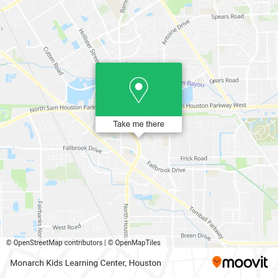 Monarch Kids Learning Center map