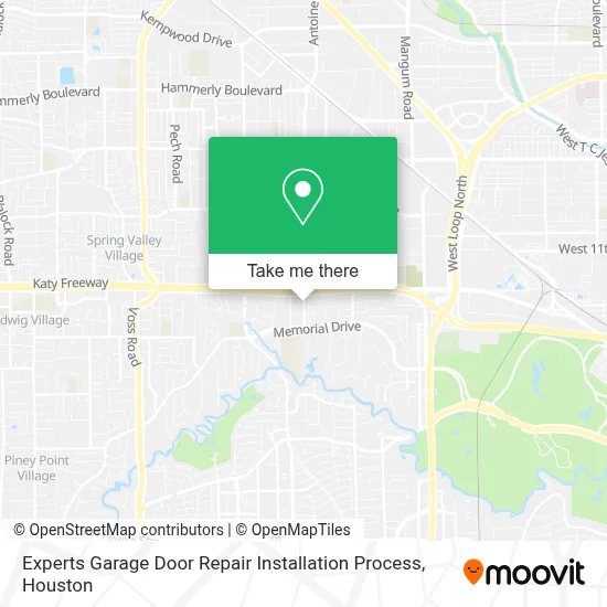 Experts Garage Door Repair Installation Process map
