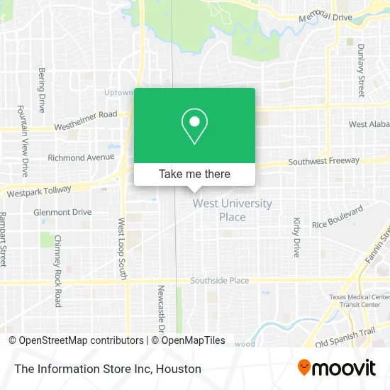 The Information Store Inc map