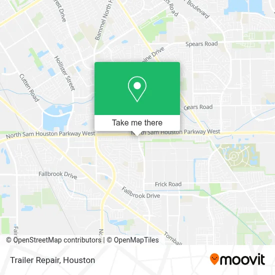 Trailer Repair map