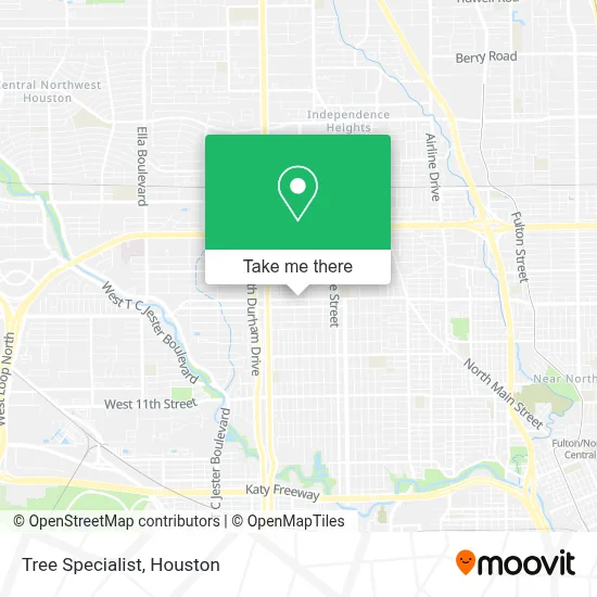 Tree Specialist map