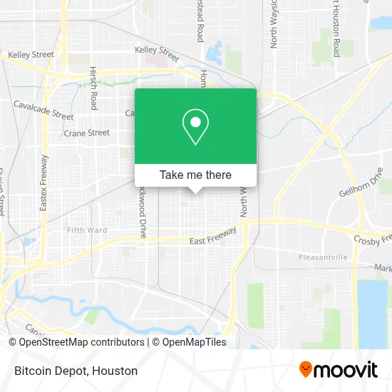 Bitcoin Depot map