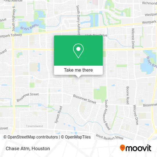 Chase Atm map