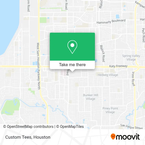 Custom Tees map
