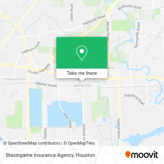 Blasingame Insurance Agency map