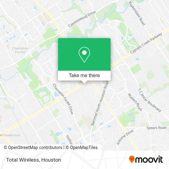 Total Wireless map
