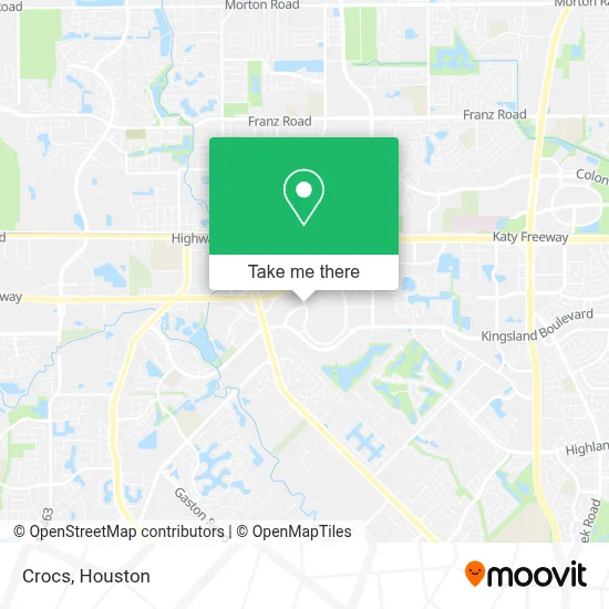 Crocs map