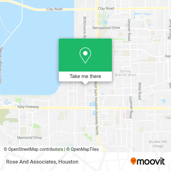 Rose And Associates map