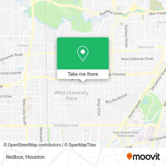 Redbox map