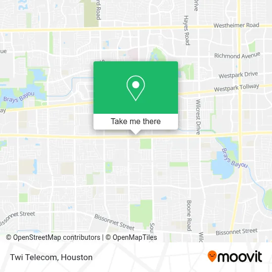 Twi Telecom map