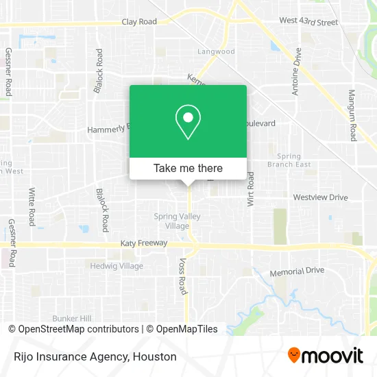 Mapa de Rijo Insurance Agency