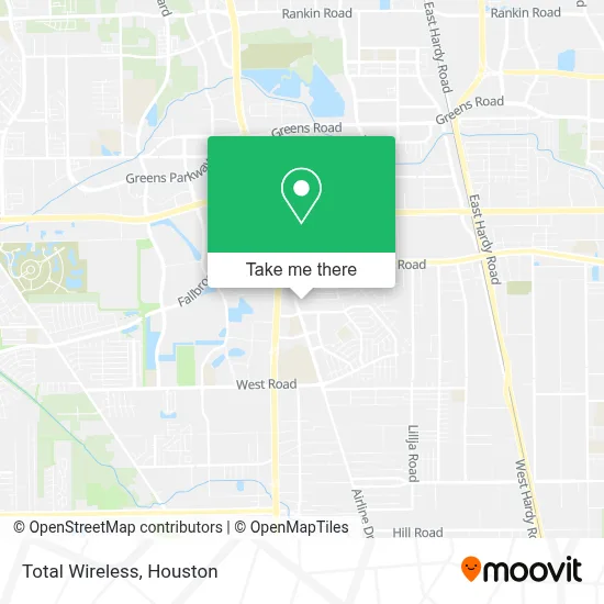 Total Wireless map