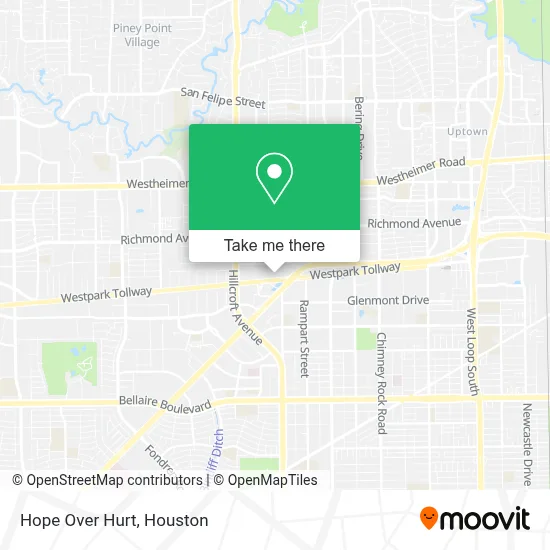 Hope Over Hurt map