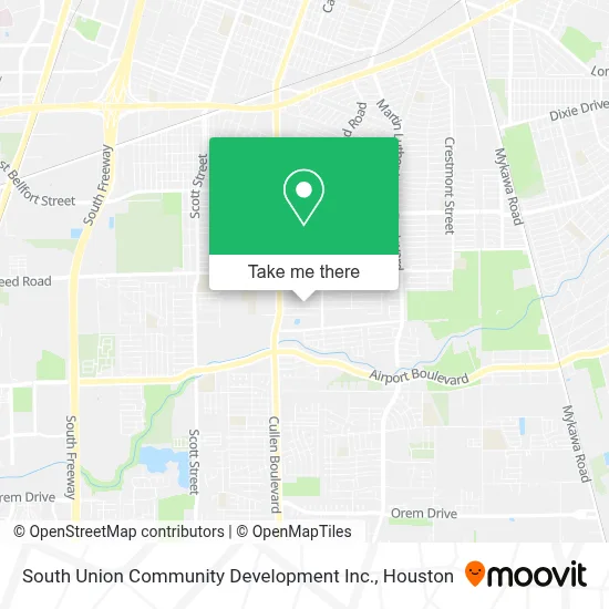 South Union Community Development Inc. map