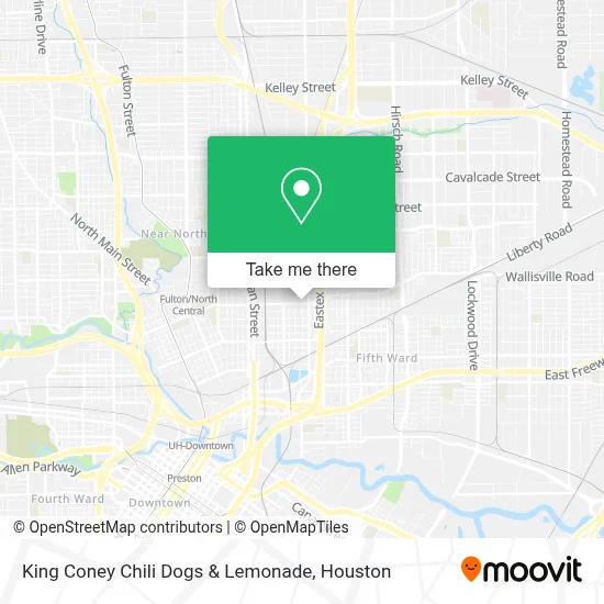 King Coney Chili Dogs & Lemonade map