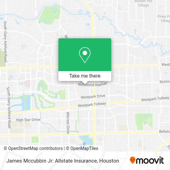 James Mccubbin Jr: Allstate Insurance map
