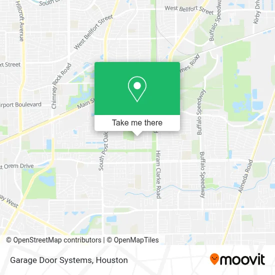 Garage Door Systems map