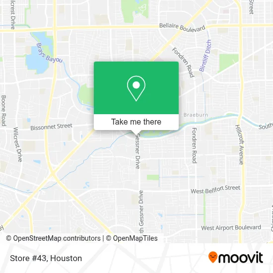 Store #43 map