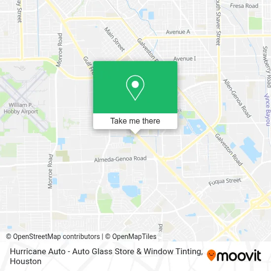 Hurricane Auto - Auto Glass Store & Window Tinting map