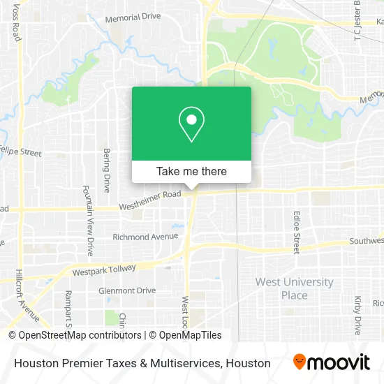 Houston Premier Taxes & Multiservices map
