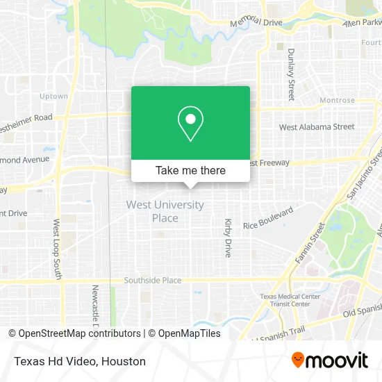 Texas Hd Video map