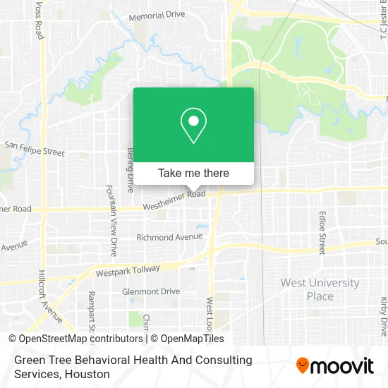 Green Tree Behavioral Health And Consulting Services map