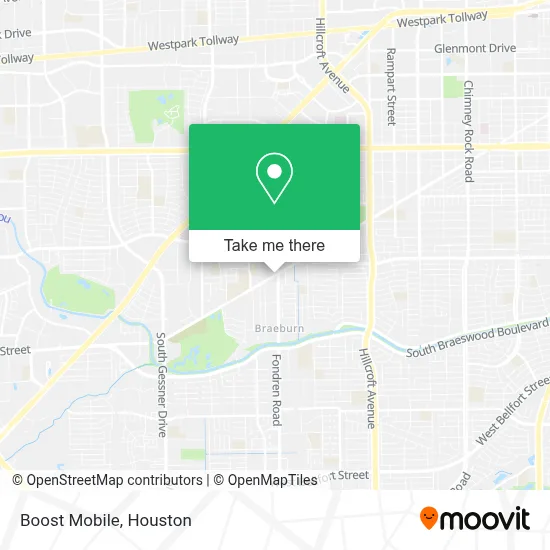 Boost Mobile map