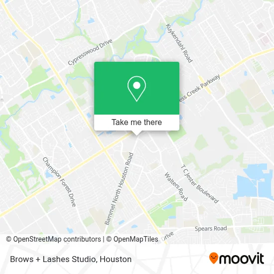 Brows + Lashes Studio map