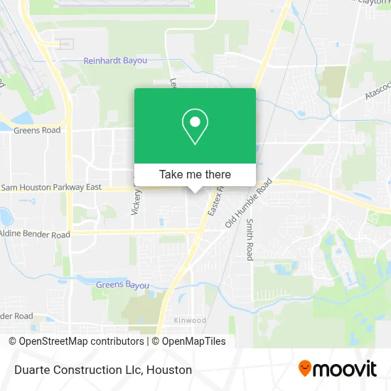 Duarte Construction Llc map