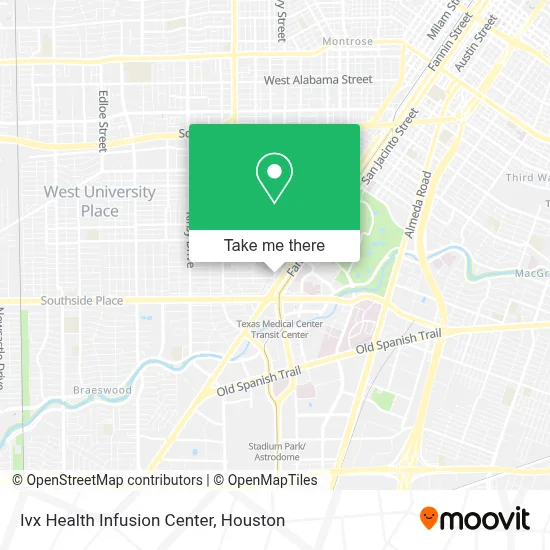 Ivx Health Infusion Center map
