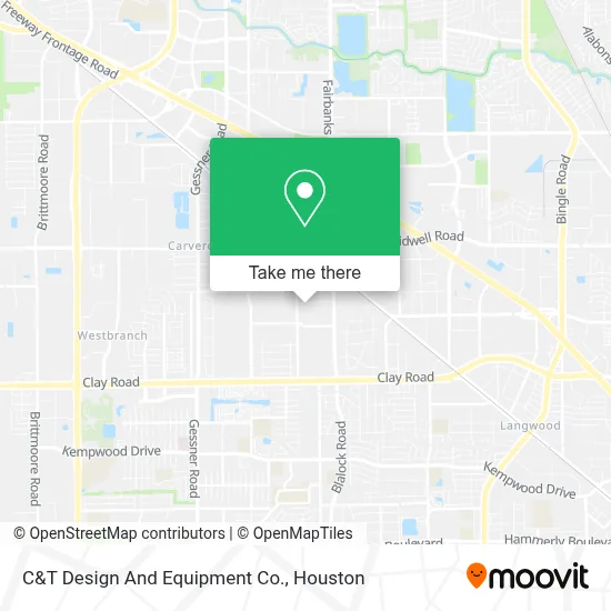 C&T Design And Equipment Co. map