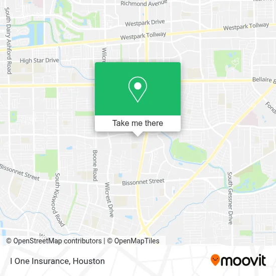 I One Insurance map