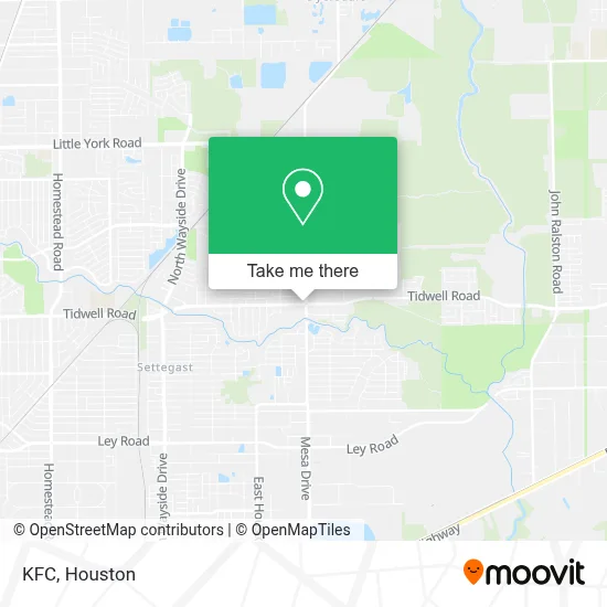 Kfc map