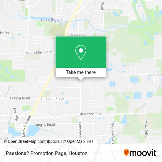 Passions2 Promotion Page map