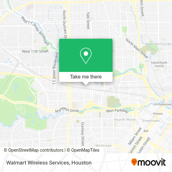 Walmart Wireless Services map