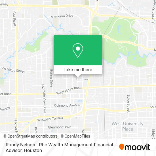 Mapa de Randy Nelson - Rbc Wealth Management Financial Advisor