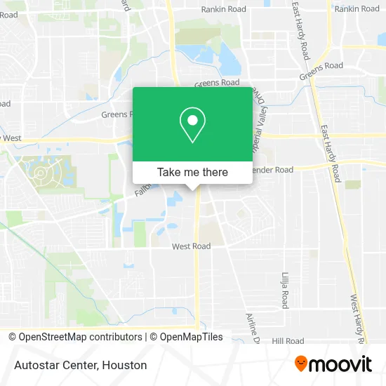 Autostar Center map
