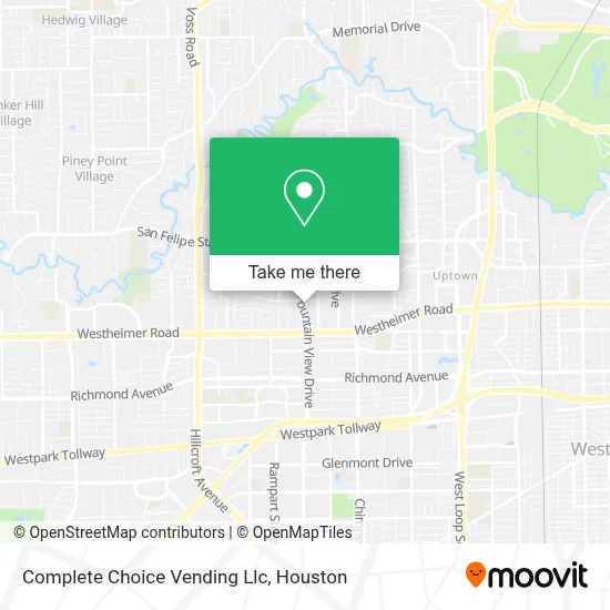 Complete Choice Vending Llc map