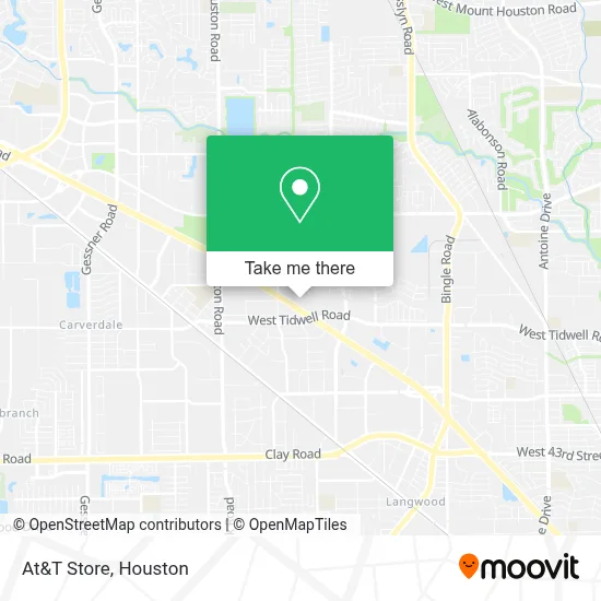 At&T Store map