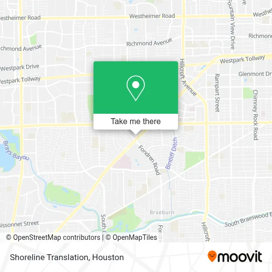 Shoreline Translation map