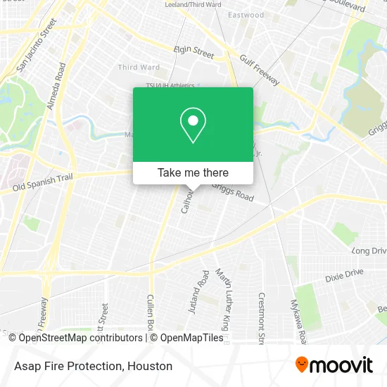Asap Fire Protection map