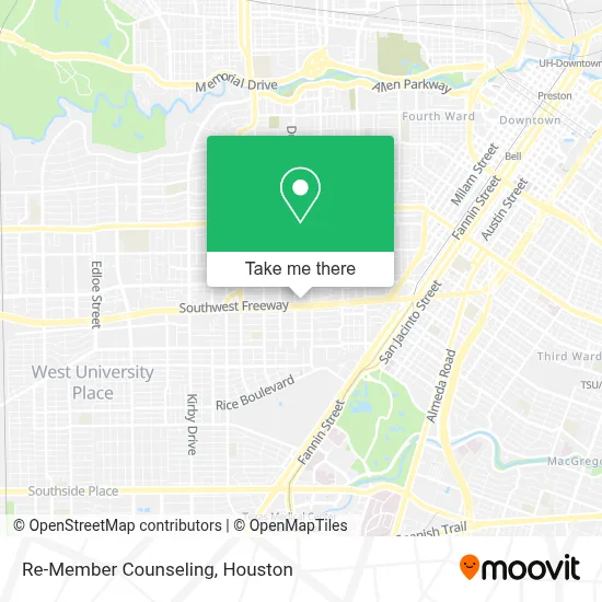 Re-Member Counseling map