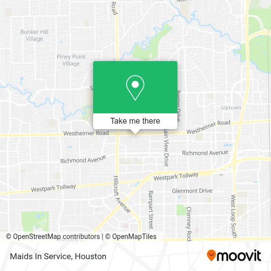Maids In Service map