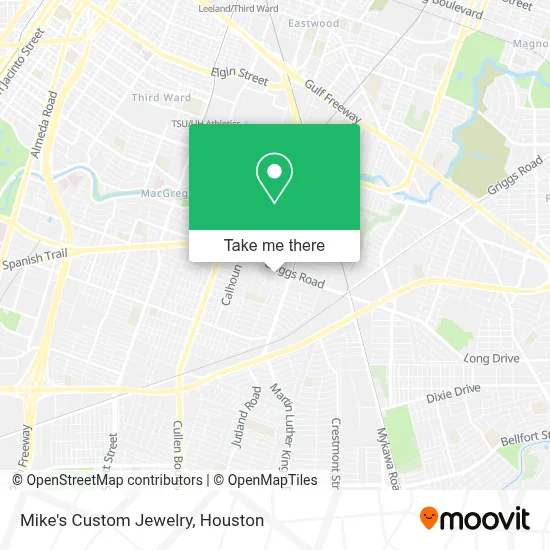 Mike's Custom Jewelry map