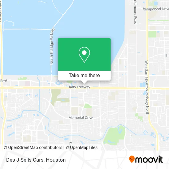 Des J Sells Cars map