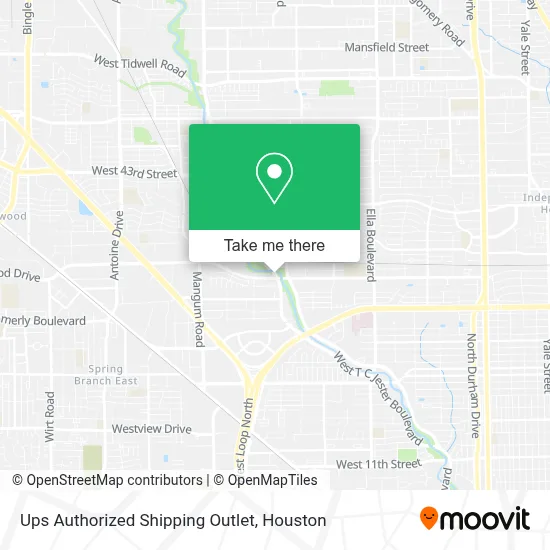 Ups Authorized Shipping Outlet map