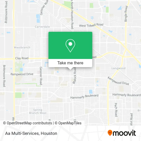 Aa Multi-Services map