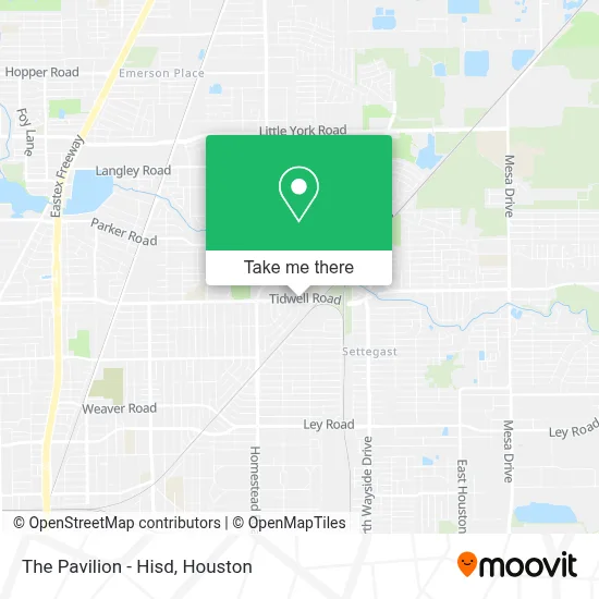 The Pavilion - Hisd map