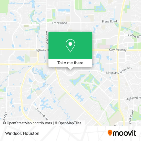 Windsor map