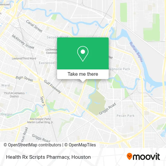 Health Rx Scripts Pharmacy map